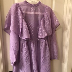 Lavender Glitter Dress